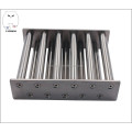 1-9 Magnet Bars Neodymium Magnetic Filter Hopper Magnet Magnetic Trap Hopper for Separation